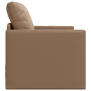 Sovesofa 60cm Cappuccino Kunstlæder
