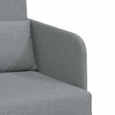 Sovesofa Lysegrå 65 x 80 x 83 cm Stof