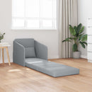 Sovesofa Lysegrå 65 x 80 x 83 cm Stof