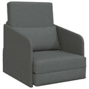 Sovesofa Mørkegrå 65 x 80 x 83 cm Stof