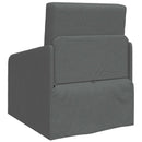 Sovesofa Mørkegrå 65 x 80 x 83 cm Stof