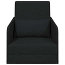 Sovesofa Sort 65 x 80 x 83 cm Stof