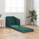 Sovesofa Mørkegrøn 65 x 80 x 83 cm Stof