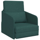 Sovesofa Mørkegrøn 65 x 80 x 83 cm Stof
