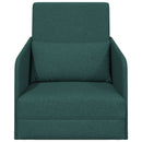 Sovesofa Mørkegrøn 65 x 80 x 83 cm Stof