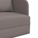 Sovesofa Gråbrun 65 x 80 x 83 cm Stof