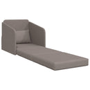 Sovesofa Gråbrun 65 x 80 x 83 cm Stof