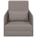 Sovesofa Gråbrun 65 x 80 x 83 cm Stof