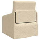 Sovesofa Creme 65 x 80 x 83 cm Stof