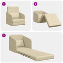 Sovesofa Creme 65 x 80 x 83 cm Stof