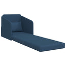 Sovesofa Blå 65 x 80 x 83 cm Stof