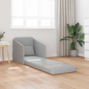 Sovesofa Skygrå 65 x 80 x 83 cm Stof