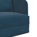 Sovesofa Blå 65 x 80 x 83 cm Fløjl