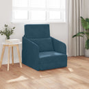 Sovesofa Blå 65 x 80 x 83 cm Fløjl