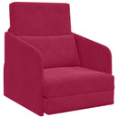 Sovesofa Vinrød 65 x 80 x 83 cm Fløjl