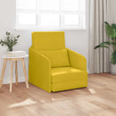 Sovesofa Gul 65 x 80 x 83 cm Fløjl