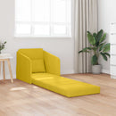 Sovesofa Gul 65 x 80 x 83 cm Fløjl
