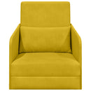 Sovesofa Gul 65 x 80 x 83 cm Fløjl