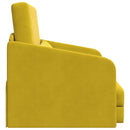 Sovesofa Gul 65 x 80 x 83 cm Fløjl