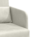 Sovesofa Creme 65 x 80 x 83 cm Fløjl