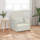 Sovesofa Creme 65 x 80 x 83 cm Fløjl