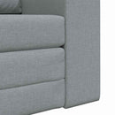 Sovesofa Lysegrå 98 x 71 x 83 cm Stof