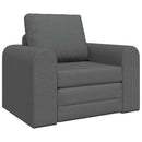 Sovesofa Mørkegrå 98 x 71 x 83 cm Stof