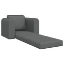 Sovesofa Mørkegrå 98 x 71 x 83 cm Stof