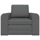 Sovesofa Mørkegrå 98 x 71 x 83 cm Stof