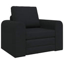 Sovesofa Sort 98 x 71 x 83 cm Stof