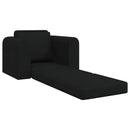 Sovesofa Sort 98 x 71 x 83 cm Stof