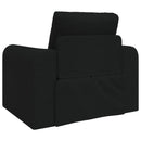 Sovesofa Sort 98 x 71 x 83 cm Stof