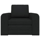 Sovesofa Sort 98 x 71 x 83 cm Stof