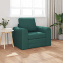 Sovesofa Mørkegrøn 98 x 71 x 83 cm Stof