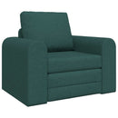 Sovesofa Mørkegrøn 98 x 71 x 83 cm Stof
