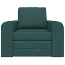 Sovesofa Mørkegrøn 98 x 71 x 83 cm Stof