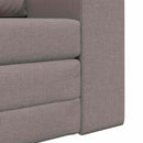 Sovesofa Gråbrun 98 x 71 x 83 cm Stof