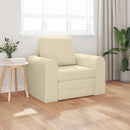 Sovesofa Creme 98 x 71 x 83 cm Stof