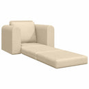 Sovesofa Creme 98 x 71 x 83 cm Stof