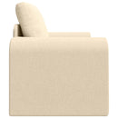Sovesofa Creme 98 x 71 x 83 cm Stof