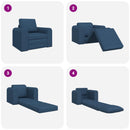 Sovesofa Blå 98 x 71 x 83 cm Stof