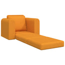 Sovesofa Mørk Gul 98 x 71 x 83 cm Stof
