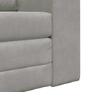 Sovesofa Lysegrå 98 x 71 x 83 cm Fløjl
