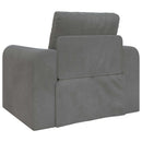 Sovesofa Mørkegrå 98 x 71 x 83 cm Fløjl