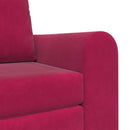 Sovesofa Vinrød 98 x 71 x 83 cm Fløjl