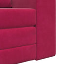 Sovesofa Vinrød 98 x 71 x 83 cm Fløjl