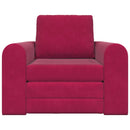 Sovesofa Vinrød 98 x 71 x 83 cm Fløjl