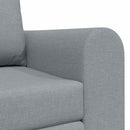 Sovesofa 60cm Lysegrå Stof