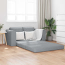 Sovesofa 60cm Lysegrå Stof