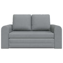 Sovesofa 60cm Lysegrå Stof